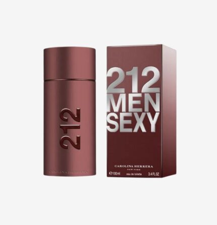 212 MEN SEXY CAROLINA HERRERA EAU DE TOILETTE E 100ML. 3.4 FL. OZ.